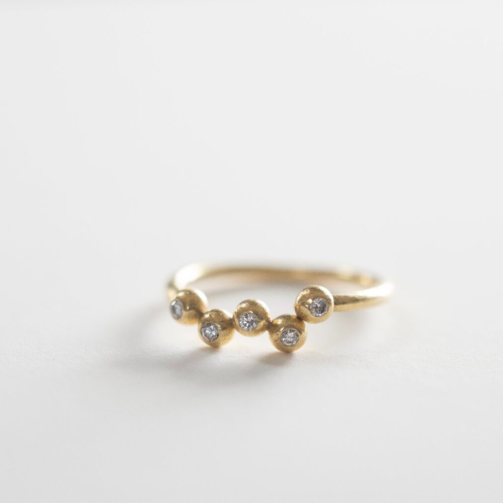 Gold Diamond Ring